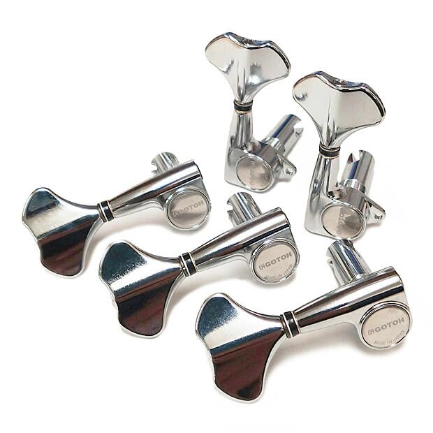 Amazon | GOTOH ゴトー 5弦 ベース ペグ GB707 C クローム L2 R3