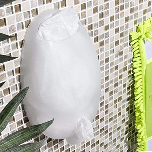 Dispenser Sacolas Puxa Saco Plástico Eco Parede para Cozinha Madeira, OU