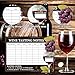lasuroa 30pcs Wine Tasting Scorecards, Blind Tasting Note Sheets Record Cards Vintage Party Supplies for Wine Events & Club Gatherings