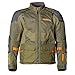 KLIM Baja S4 Motorcycle Jacket (Sage - Strike Orange, SM)