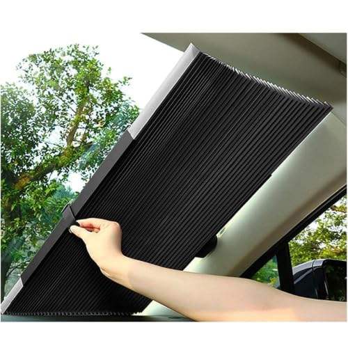 Parasol Ford Focus protector solar retráctil para evitar el calor al aparcar en verano 2