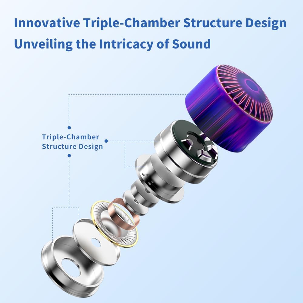 TRN Medusa High-Performance HiFi Dynamic Earphones (mic)