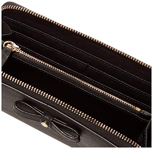 Karl Lagerfeld Paris Women's Wallet With Bow, Black/Gold, Medium #TOP4