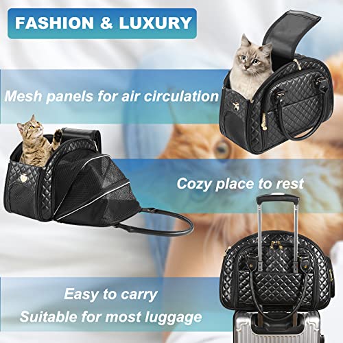 NewEle Porta-Bolsa para Cães para Cães Pequenos, Porta-Cachorros Pequenos Expansível Em 2 Lados, Com