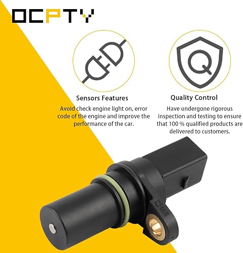 Miniatura 85 de OCPTY Sensor de posición del cigüeñal del motor (CPS) se adapta a 2006-2014 para Hyundai Sonata, 2010-2013 para Hyundai Tucson, 2010-2013 para Kia