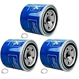 3PCS 26300-35505 Engine Oil Filter & Drain Plug Gasket 21513-23001 Fit for Hyundai, Kia Replaces