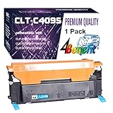 4Benefit Compatible Toner Cartridge Replacement for Samsung CLP315 CLT-K409S CLT-C409S CLT-M409S CLT-Y409S CLP-315 CLP-310 CLP-315 CLP-315W CLX-3170 CLX-3175FN CLX-3175FW ( Cyan , 1 pk )