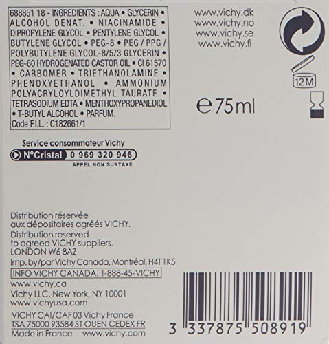 Vichy Maschera Minerale Dissetante - 75 ml