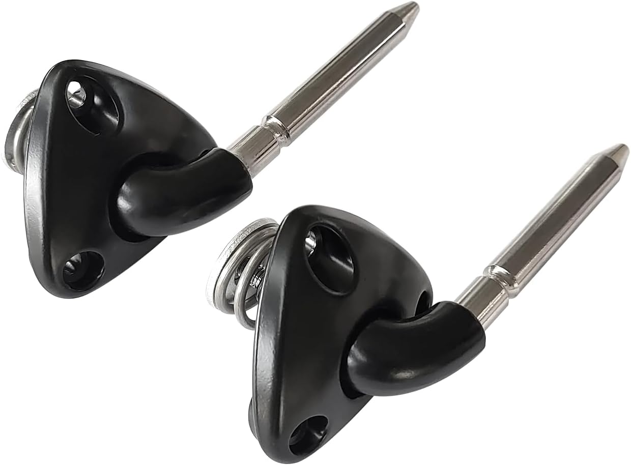 Sun Visor Mounting Brackets, BRKT9302-BLK Left & Right Pair Mounting Brackets Compatible with Chevy Camaro Firebird 1993-2002