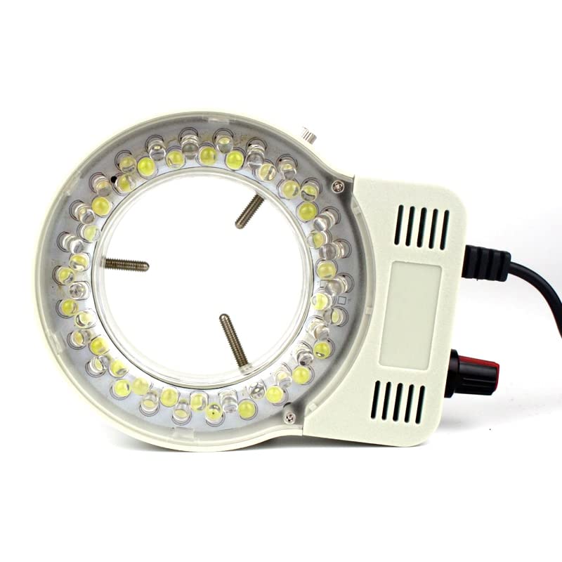 Lames de microscope et éclairage annulaire USB LED pour caméra et loupe - 3