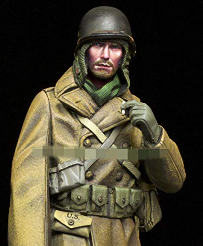 Figurines en résine 1/16 infanterie US Seconde Guerre Mondiale maquette à peindre