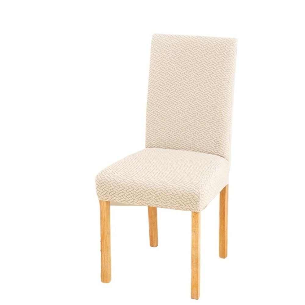 Coprisedie，Mobili Da Cucina Elastici E Spessi, Modello N. Coprisedie, Lavabili, Adatti A Ristoranti, Hotel E Banchetti Nuziali, Bianco Avorio, Confezione Da 6.
