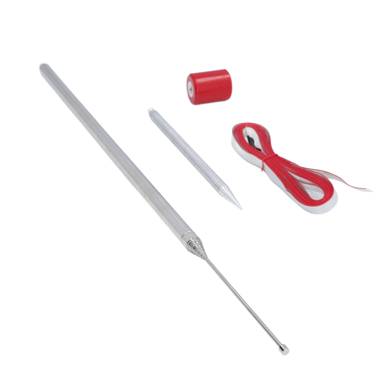 Antenna HF QRP 14 a 30 MHz 300W 5M 16,4 Piedi Acciace in Acciaio Inossidabile per Stazione Radio