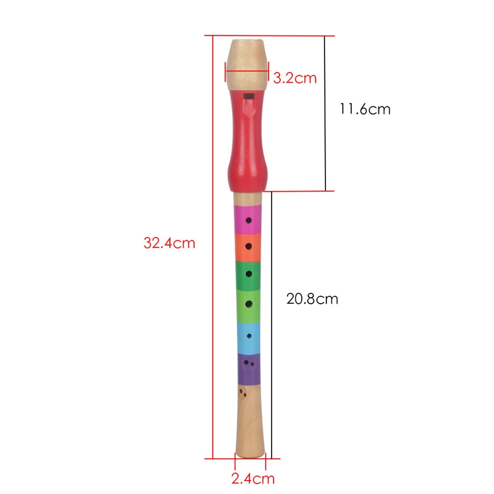 Flûte À Bec Instruments De Musique Flûte À Bec Soprano 8 Trous Les Mélomanes S'entraînent Jouer