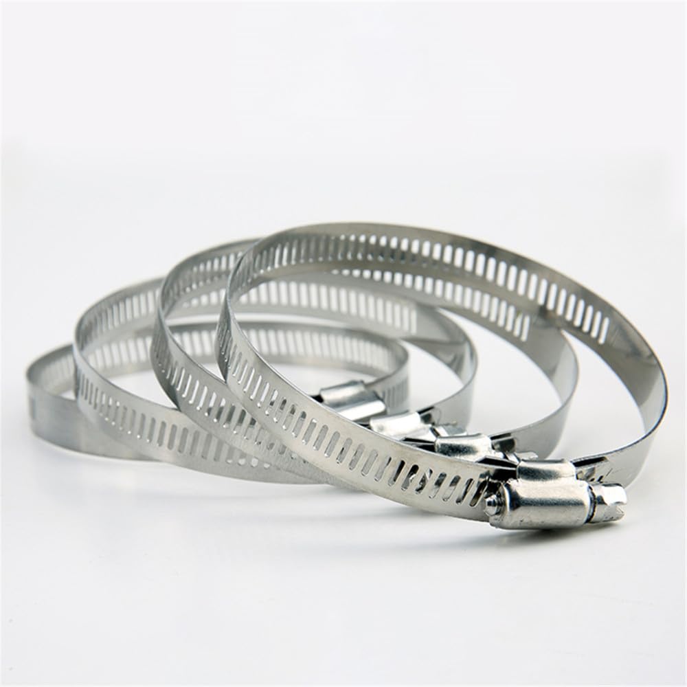 Lot De 10 Colliers De Serrage En Acier Inoxydable 304 21-44 Mm