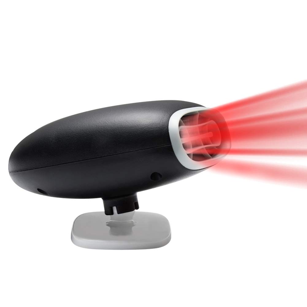 Modonghua Portable Car Heater, 12V 150W Fast Heating Car Windscreen Heater  Fan Defogger Defroster with 360° Rotating Base, Plug in Cigarette Lighter 2  in 1 Heater/Cooling Mini Car Heater : Amazon.de: Automotive
