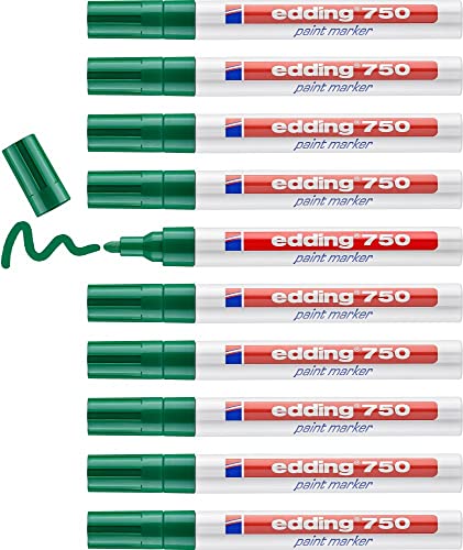 Pennarello per disegnare, scrivere e marcare su superfici lisce e scure come vetro, plastica, metallo; inchiostro opaco per risultati di lunga durata