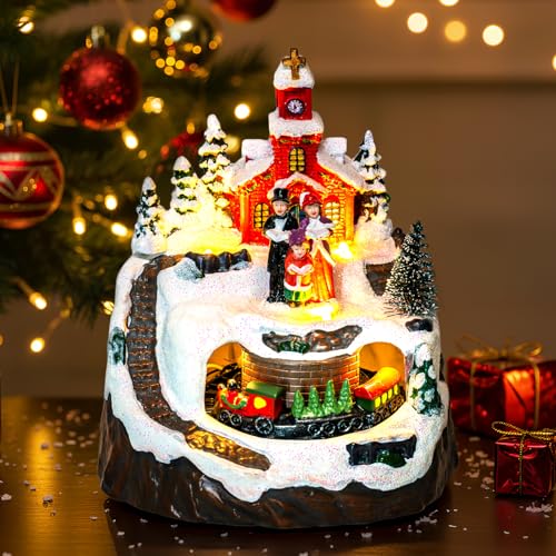 Décoration d'intérieur de Noël à piles et USB pour éviter les câbles visibles sur la table - 6