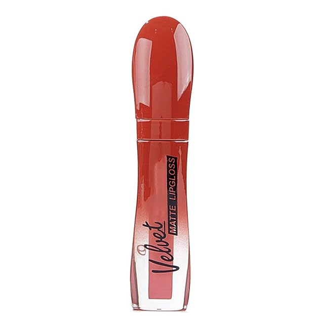 Matte Liquid Lip Gloss Waterproof Long Lasting Lipstick Transfer Proof Formula with Intense Color for Daily and Festive