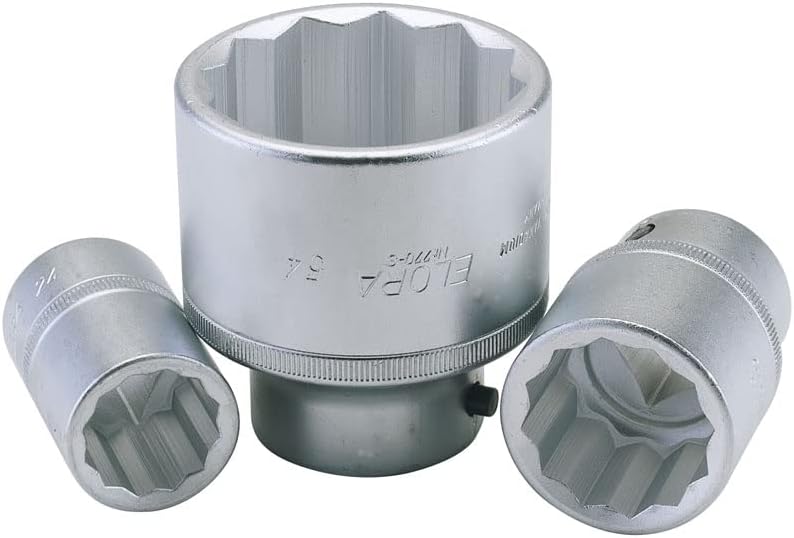 Draper 715 Elora Bi-Hexagon Socket, 3/4" Square Drive, 23mm