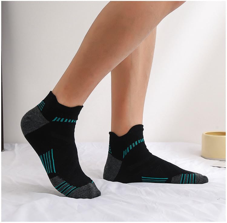 Men's Sport Socks,No Show Running Low Cut Athletic Moisture-Wicking Odor Control Sports Socks with Cushioned3