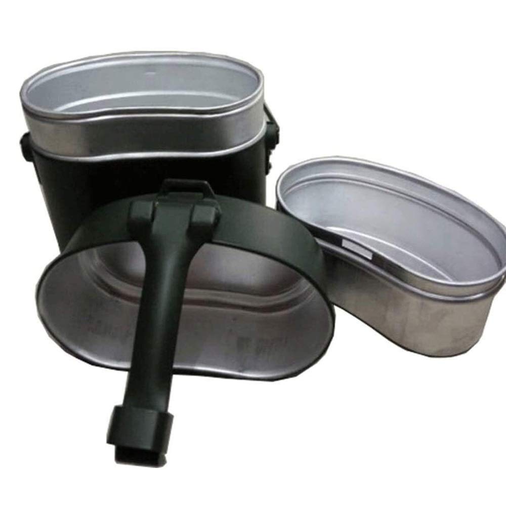 Pudełka Bento Aluminiowe pudełko na drugie śniadanie Metalowy pojemnik na żywność Pudełko na przekąski 3-poziomowe pudełka Bento z przegródkami dla mężczyzn i kobiet, Out ，Pojemniki na lunch