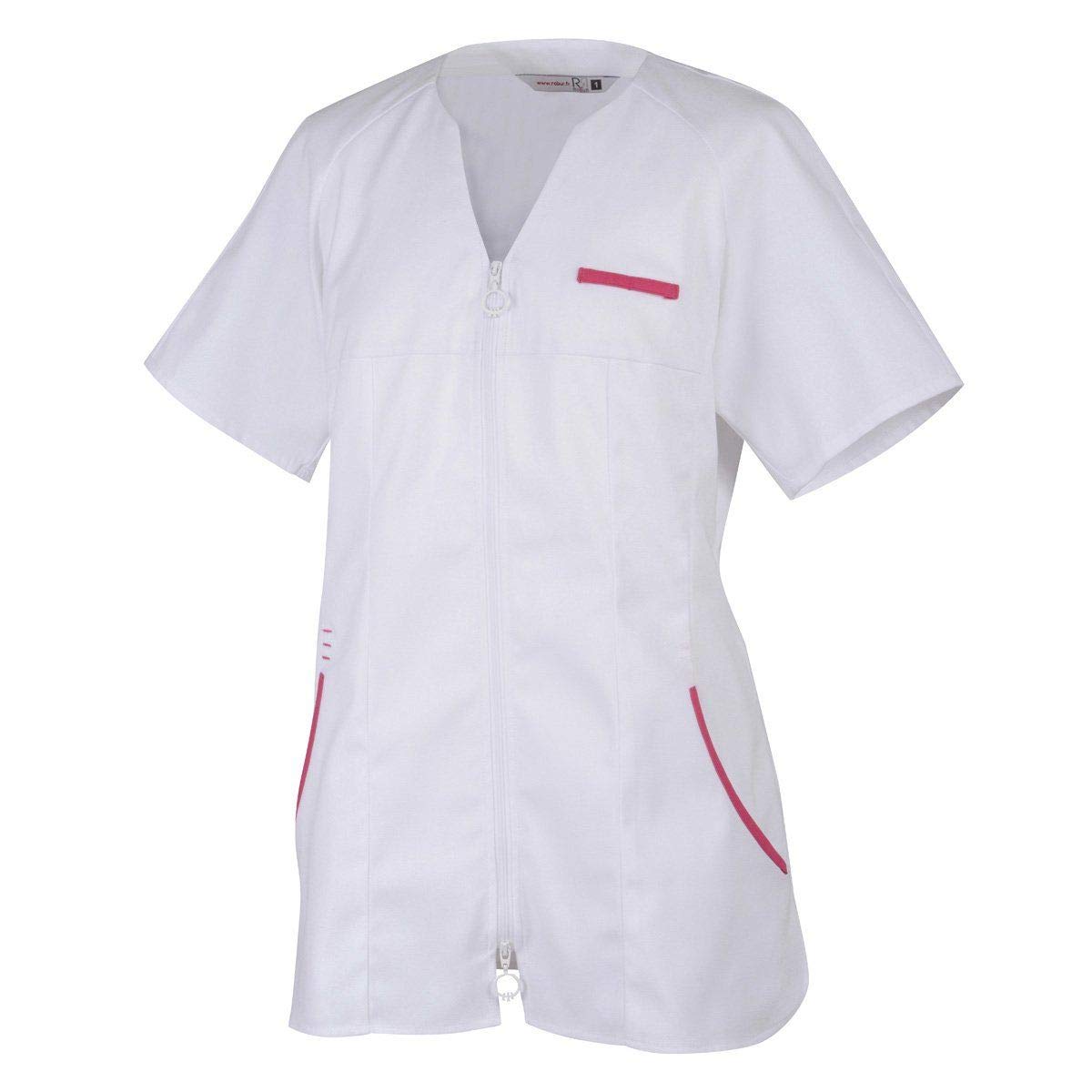 ROBUR - Tunique MEDICALE Manches Courtes LIS - Blanche - T1/S