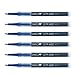 6 x Tombow Stylo roller Recharge Bleu 0,7 mm (bk-lp07–2)