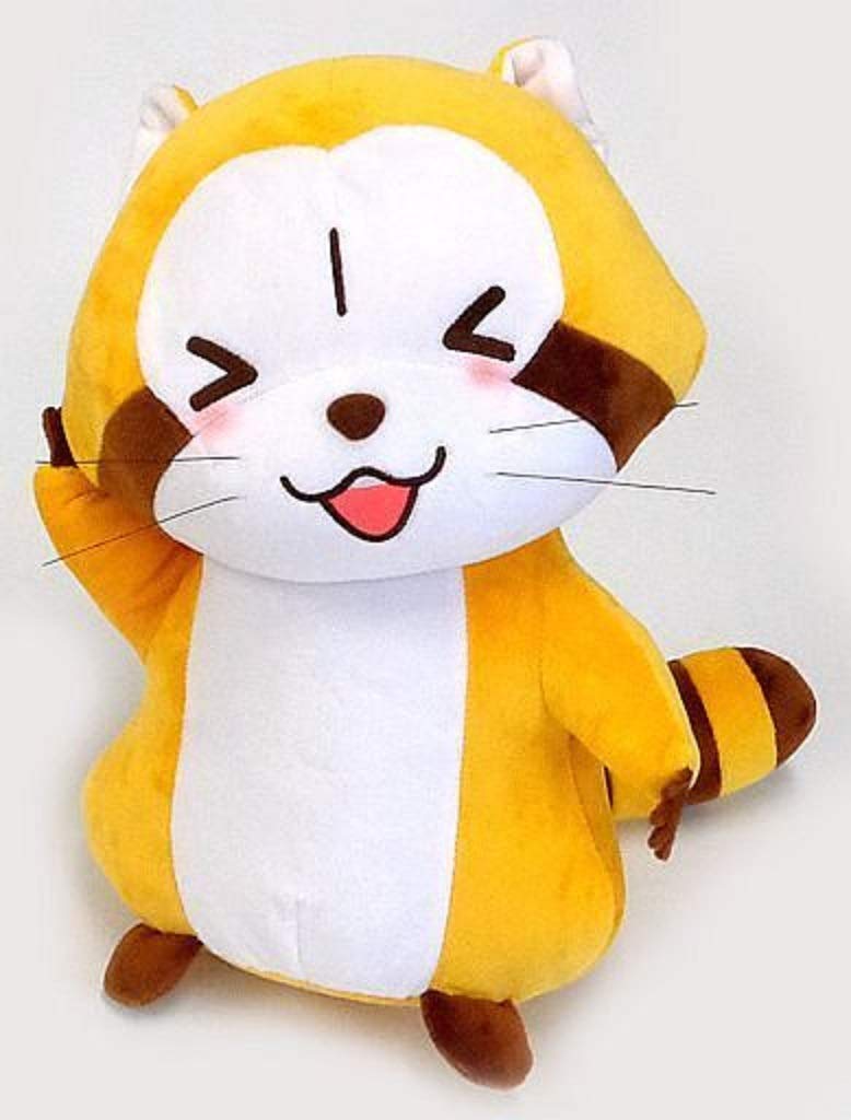 Amazon.co.jp: あらいぐまラスカル テヘヘBIGぬいぐるみ : おもちゃ