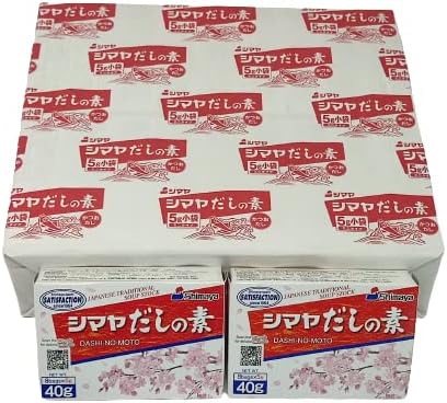Shimaya Bonito Japanese Soup Stock Powder Sachets 40g (Pack of 18)