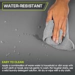 ProsourceFit Tri-Fold Folding Thick Exercise Mat 6’x4’ with Carrying Handles for Tumbling, Martial Arts, Gymnastics, Stretching, Core Workouts - Image 3