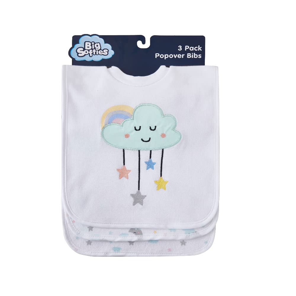 Big Softies Cloud Popover Bibs (Pack of 3)