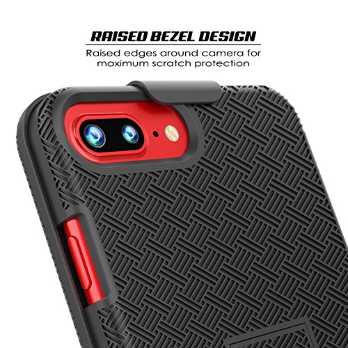 Coque iPhone 8 Plus avec clip ceinture pour le sport et le travail