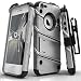 iPhone SE Case, Zizo [Bolt Series] w/ [iPhone SE Screen Protector] Kickstand [12 ft. Military Grade Drop Tested] Holster Belt Clip - iPhone 5s / 5c