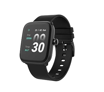 Renewed) FLiX (Beetel) S1 Smart Watch, IP 68 Water Resistant, 1.4 Inch  Color Display, Body Temperature \u0026 Heart Rate Monitor, Sport \u0026 Fitness  Activity Tracker (Black) : Amazon.in: Electronics