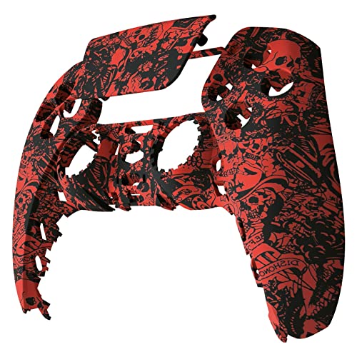 eXtremeRate Demons and Monsters Capa frontal para touchpad compatível com controle ps5 BDM-020, capa