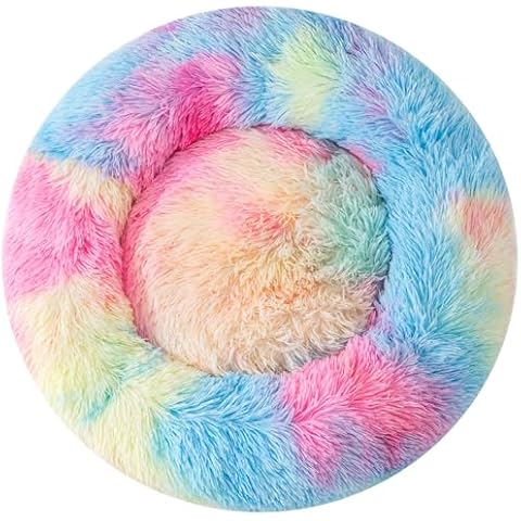 Fhodigogo Donut Dog Bed for Small Pets Cover