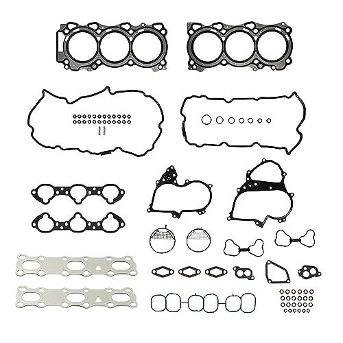 Image of HS26511PT MLS Cylinder Full Head Gaskets Sets Compatible with Infiniti JX35 QX60, for Nissan Altima Maxima Murano Pathfinder Quest 3.5L DOHC V6 3498cc Gas 2007-2020