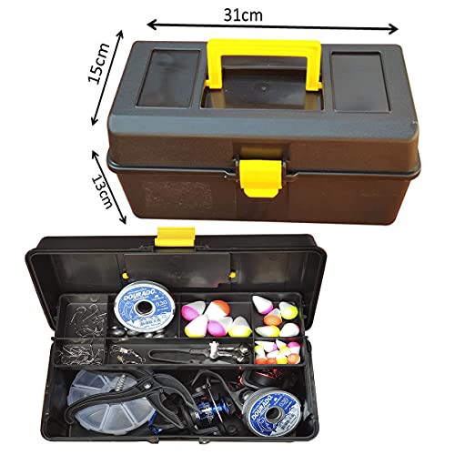 Vara de Pesca e Maleta Completa Pronta para Pescar 5 Vara de Pesca e Maleta Completa Pronta para Pescar - Imagem 5
