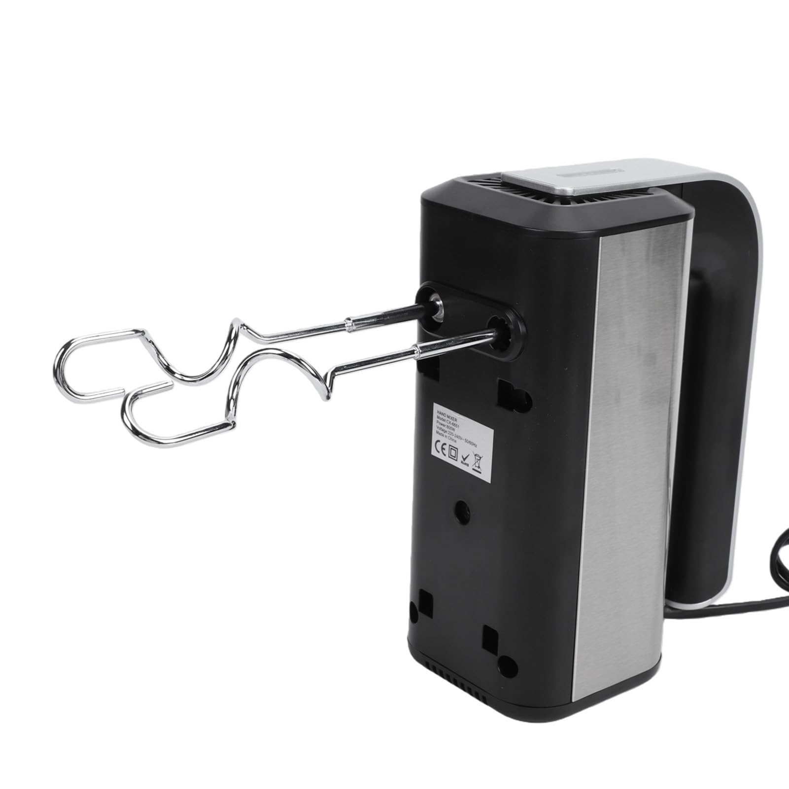 LICAEVEY Frusta Elettrica per Impasto con Velocità Regolabile, 4