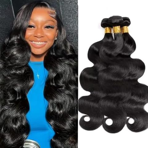 Human Hair Body Wave Bundles 18-22 Inch Cover