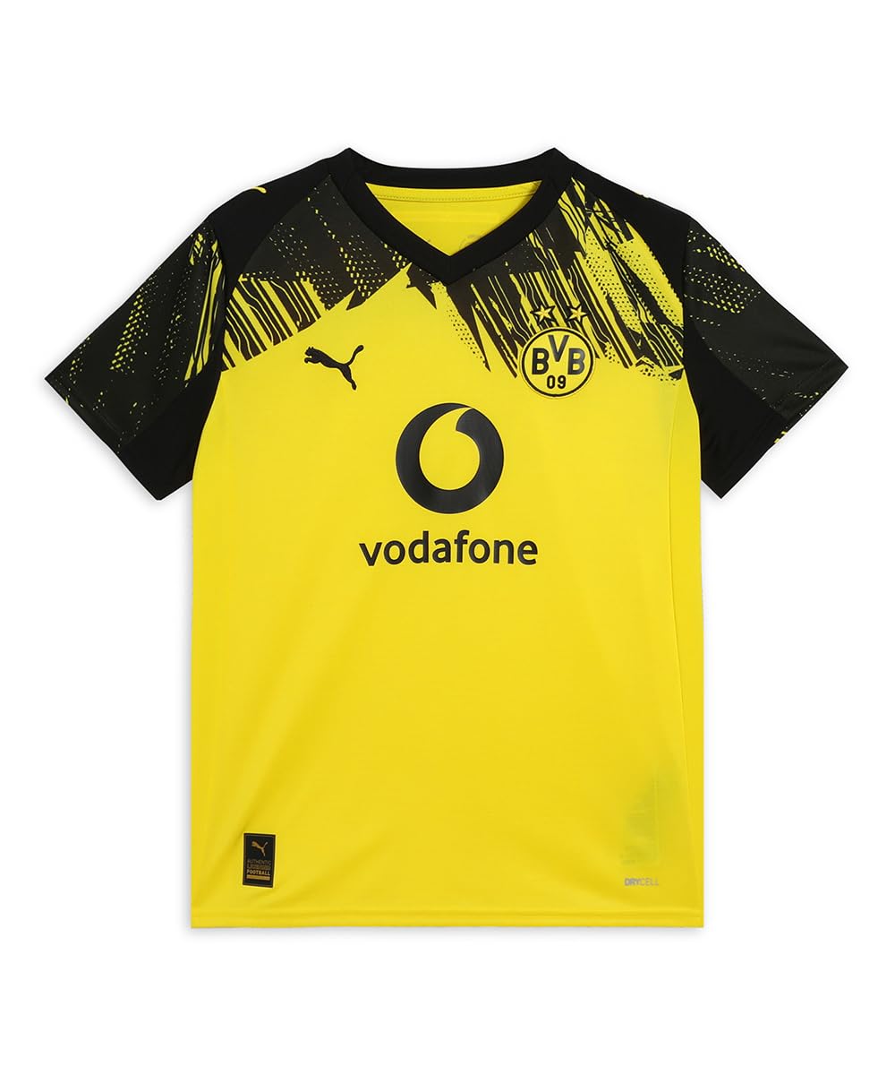 Puma Dziecięca replika dżerseju Borussia Dortmund Home, Faster Yellow/PUMA B, 140