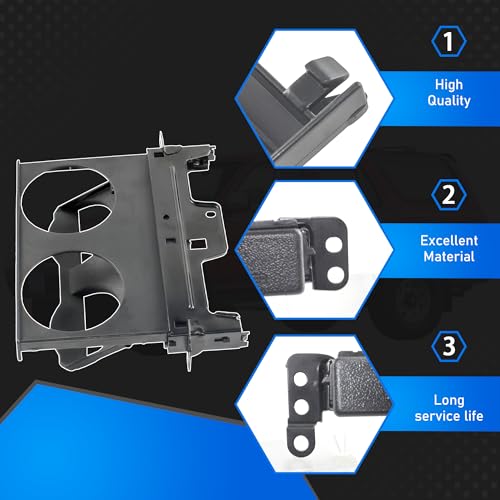 Portavasos central para tablero compatible con Toyota 4runner 1989-1995 miniatura 5