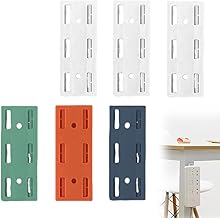 6 x Self Adhesive Power Socket Router Kitchen Organization Holder