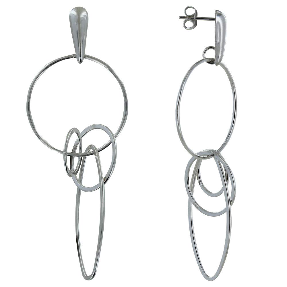 Pendientes Blade in Plata 925 Giovanni Raspini