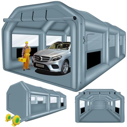 GONFLABLE 26 * 14.5 * 9.5FT Inflatable Spray Booth(Blowers Excluded) by GONFLABLE - Used condition - US$471.19