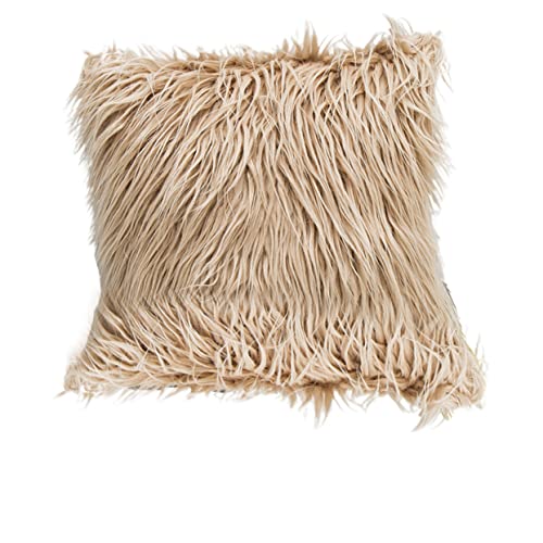 Housses de coussin de qualité supérieure en imitation laine 45x45 - 7