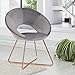 Duhome Accent Chair Home Office Guest Reception Chair Mid-Century Modern Upholstered Leisure Club Dining Chairs Velvet Cushion for Living Room Bedroom Reception Area 1pcs