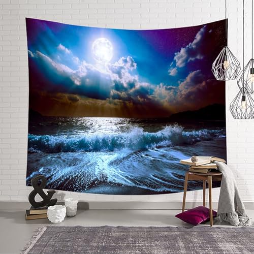 Tenture decoration murale chambre pour masquer un mur vide - 4