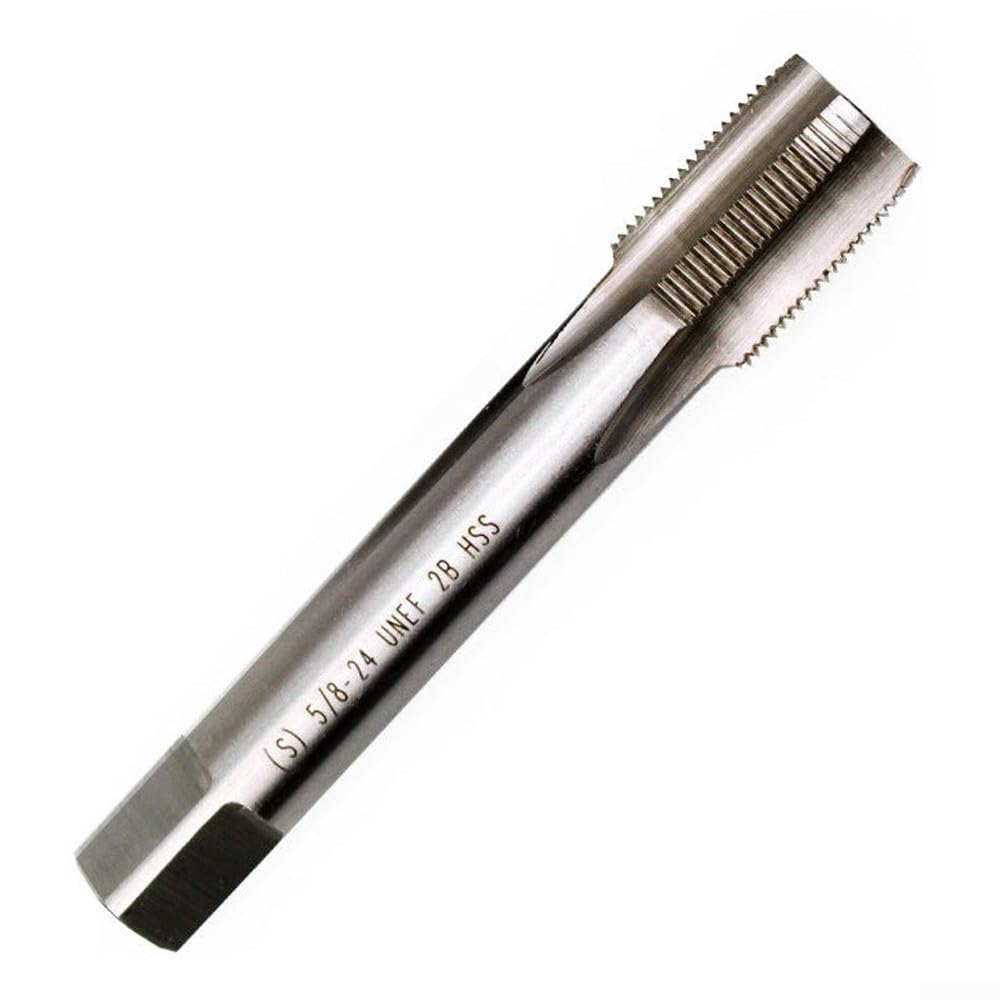 Filettatura destra 5/8-24 TPI UNEF acciaio ad alta velocità ultra fine 24 fili completamente rettificato argento filettatura accurata filettatura accurata per la lavorazione dei metalli